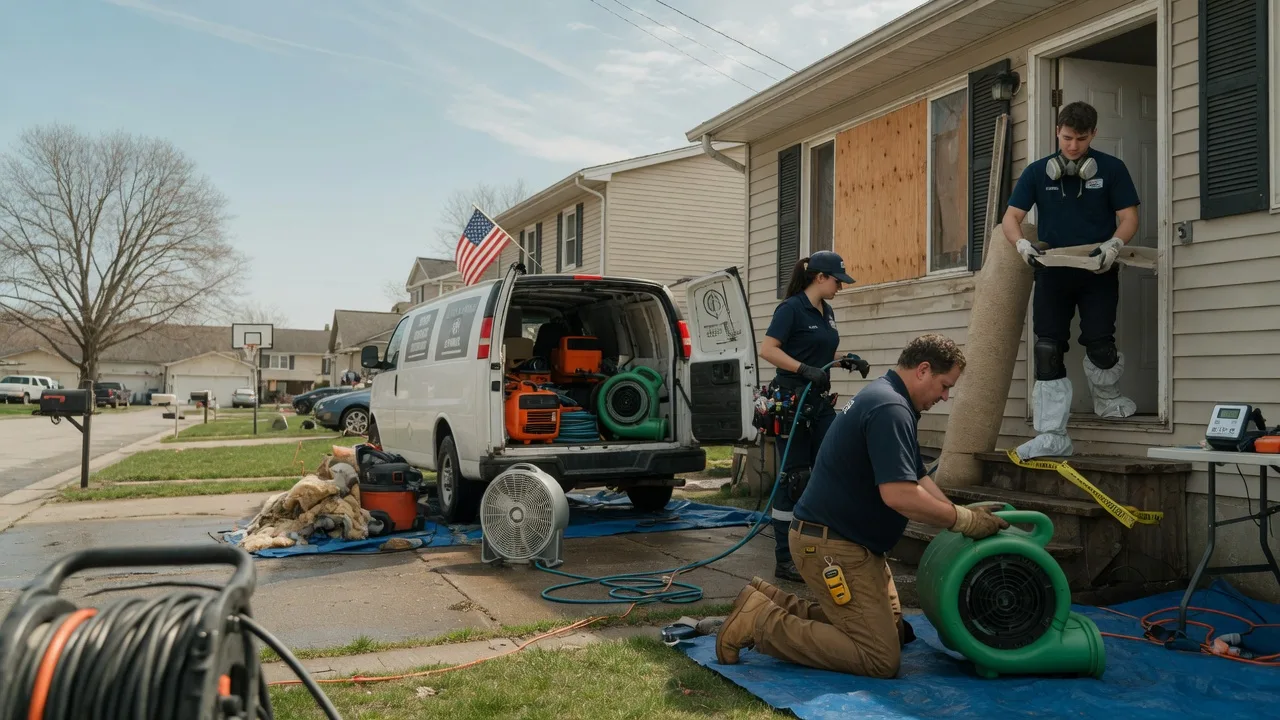Water Damage Restoration in Hoytville, OH near me